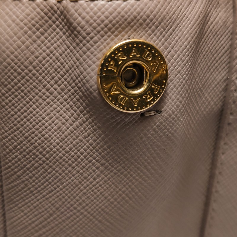 Prada Galleria殺手包大號牛皮純色三角徽標手提包-18