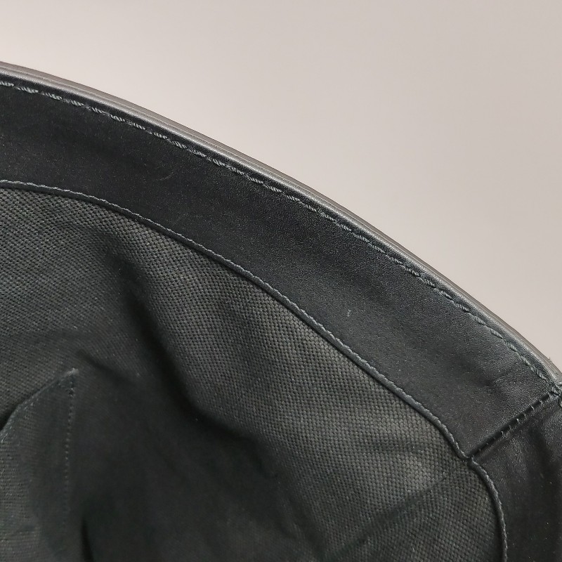 Gucci牛皮翻毛皮拼皮花紋單肩包-8