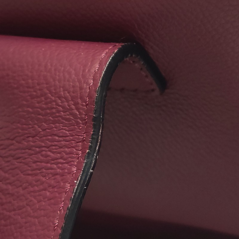 Burberry Buckle牛皮純色字母logo搭扣單肩包-22