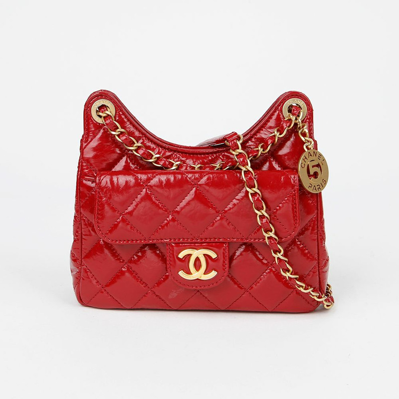 CHANEL AS4323 口袋鏈條單肩小包-1