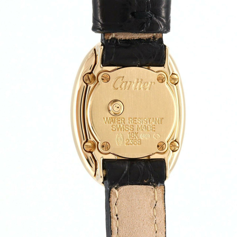 卡地亞迷你 Baignoire YG W1510956 石英錶-3