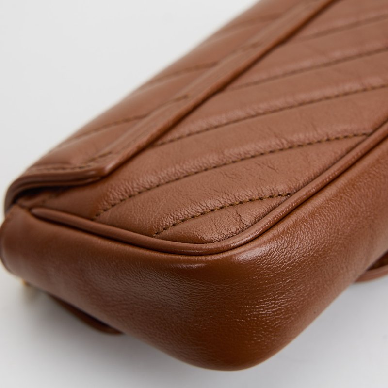 二手Gucci marmont supermini 焦糖-11