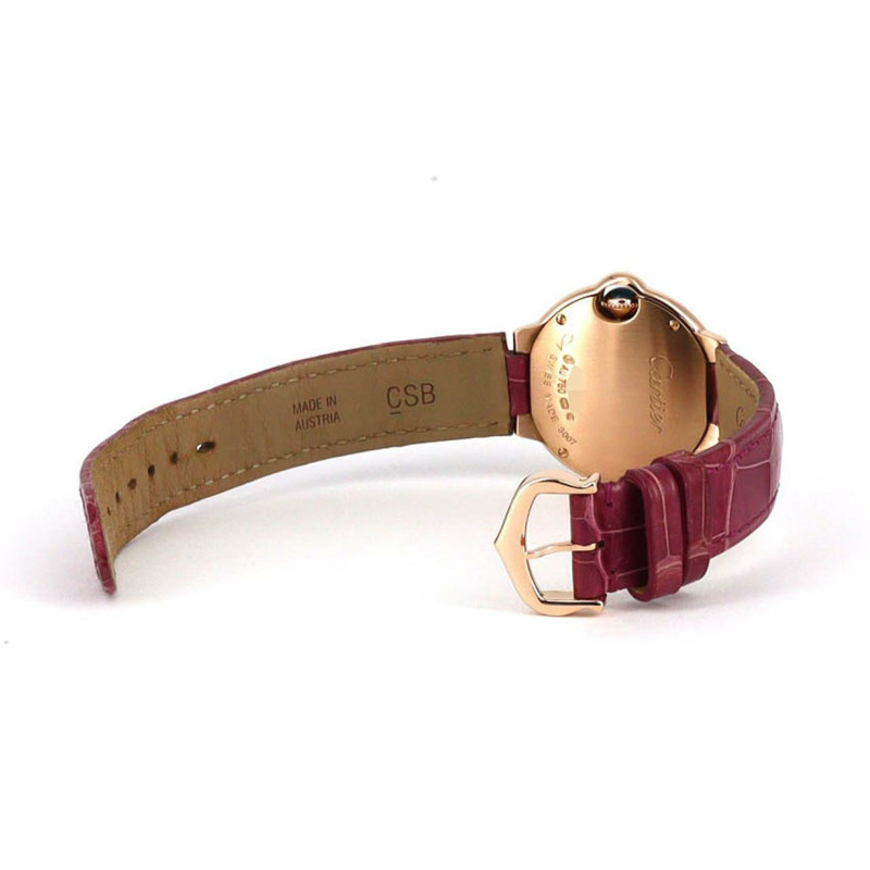 卡地亞 Ballon Bleu SM PG/11P WE902050 WJBB0019 PG/RG 石英腕錶-5