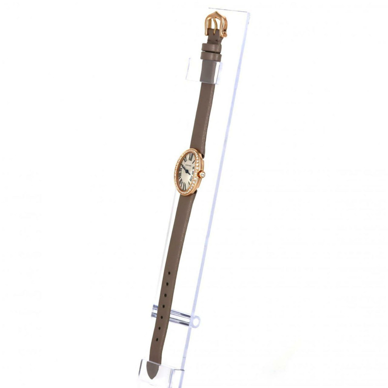 卡地亞迷你 Baignoire PG D WB520028 PG/RG 石英錶-1