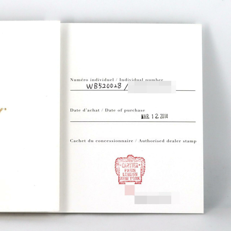 卡地亞迷你 Baignoire PG D WB520028 PG/RG 石英錶-6