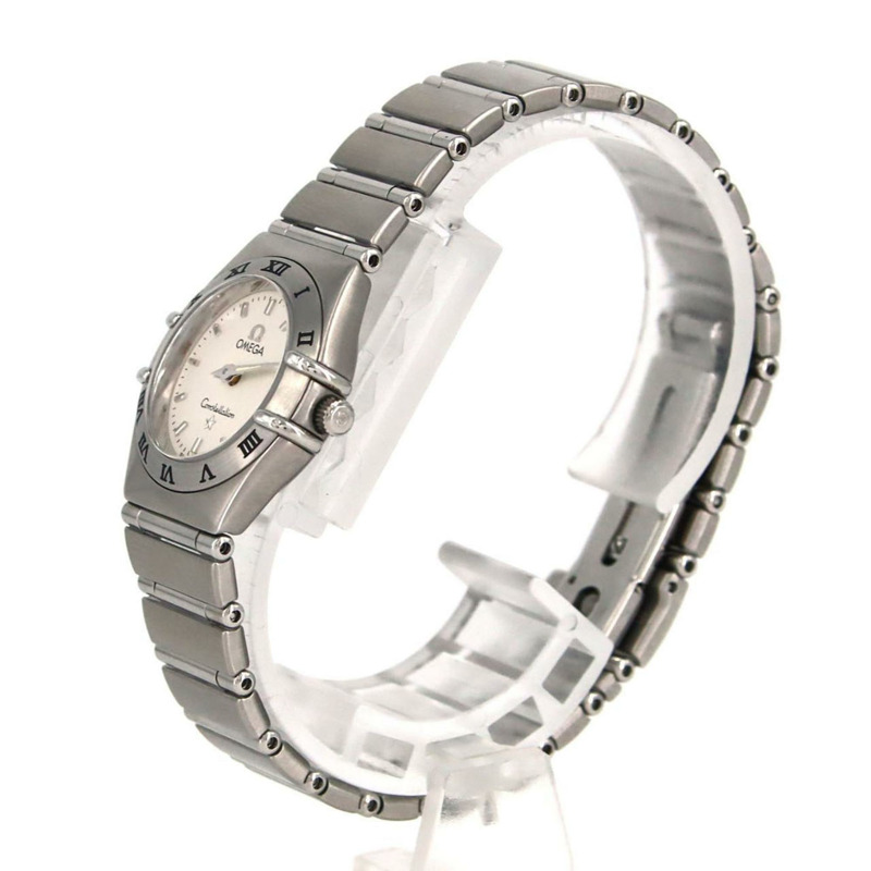 歐米茄星座系列迷你1562.30不鏽鋼石英錶-1