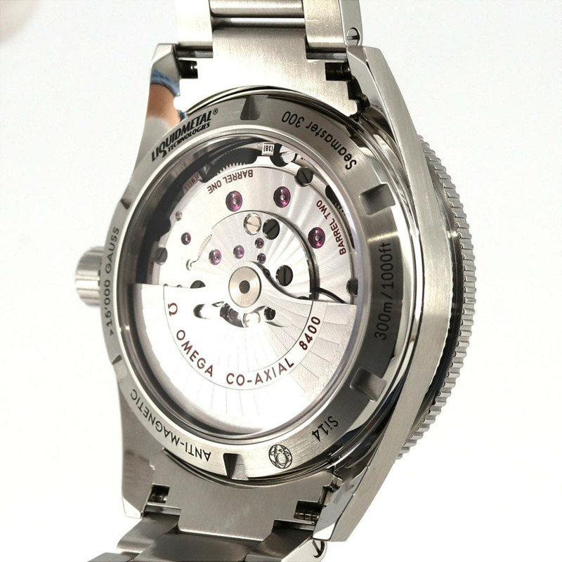 歐米茄海馬300 233.30.41.21.01.001 不鏽鋼自動腕錶-5