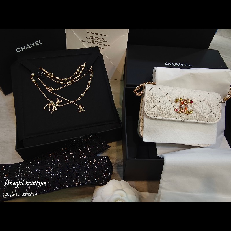 香奈兒 2025VIC年終禮，聖誕禮 小鹿項鍊-1