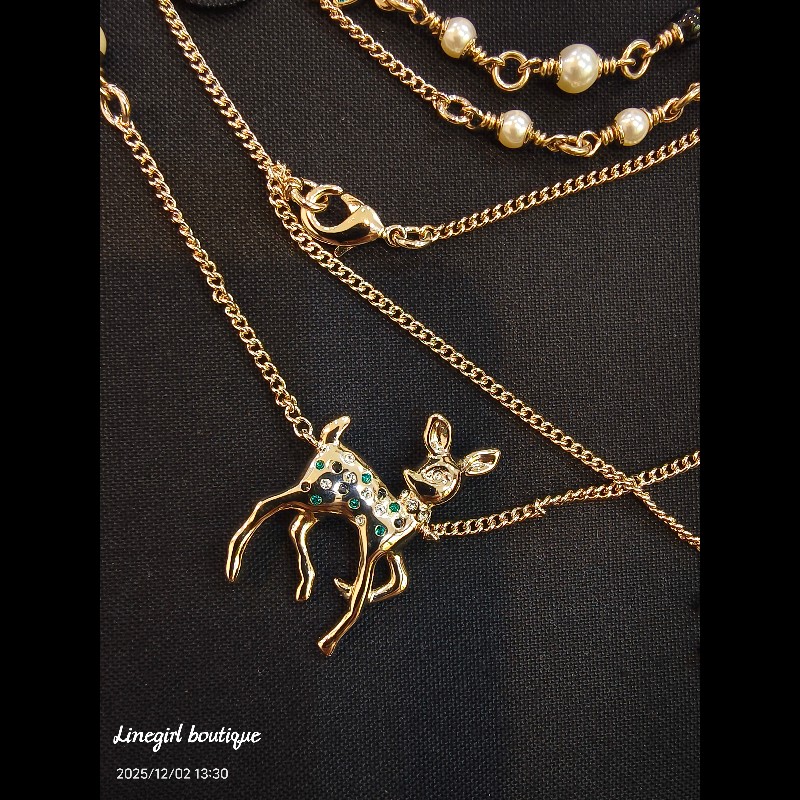 香奈兒 2025VIC年終禮，聖誕禮 小鹿項鍊-5