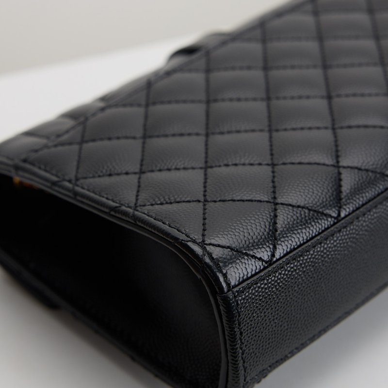 二手YSL envelope 小號信封包/黑金-20