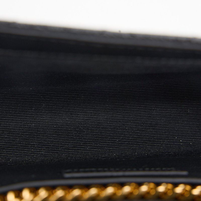 二手YSL envelope 小號信封包/黑金-26