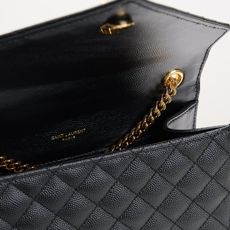 二手YSL envelope 小號信封包/黑金-27