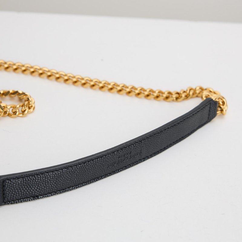 二手YSL envelope 小號信封包/黑金-31