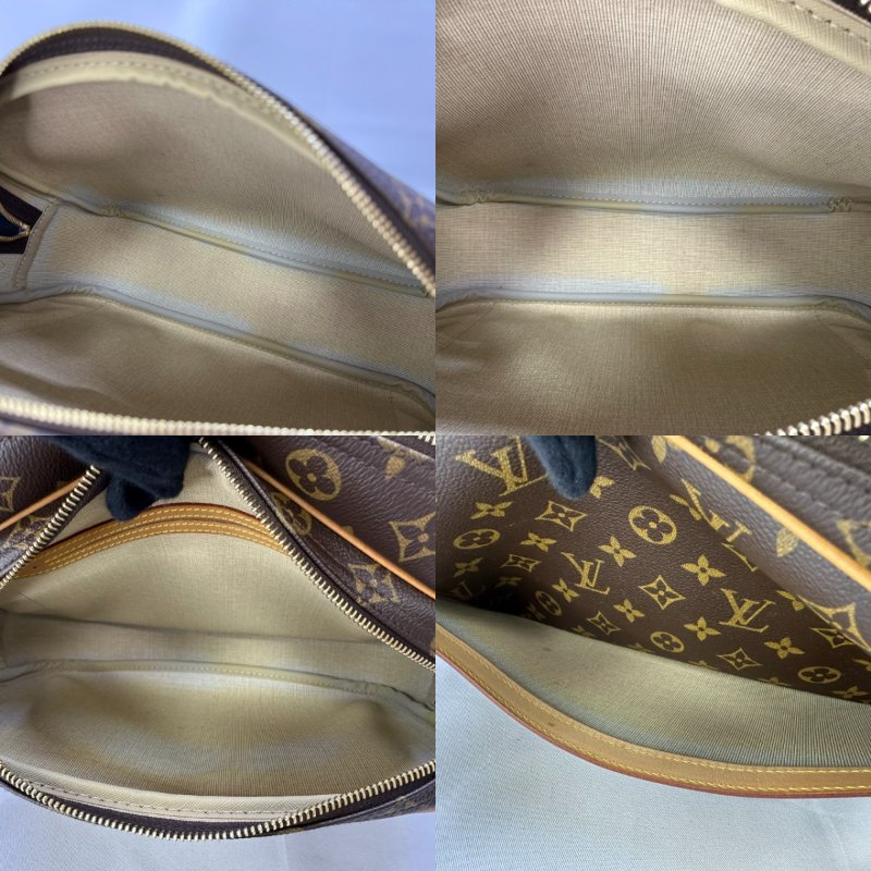 LV Reporter PM老花雙層斜背包-3