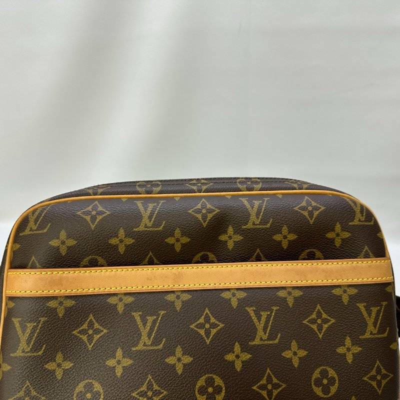 LV Reporter PM老花雙層斜背包-7