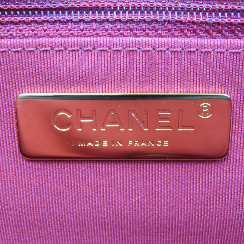 黑色 牛皮 19 30cm 鏈帶肩背包【CHANEL 香奈兒】 AS1161-5