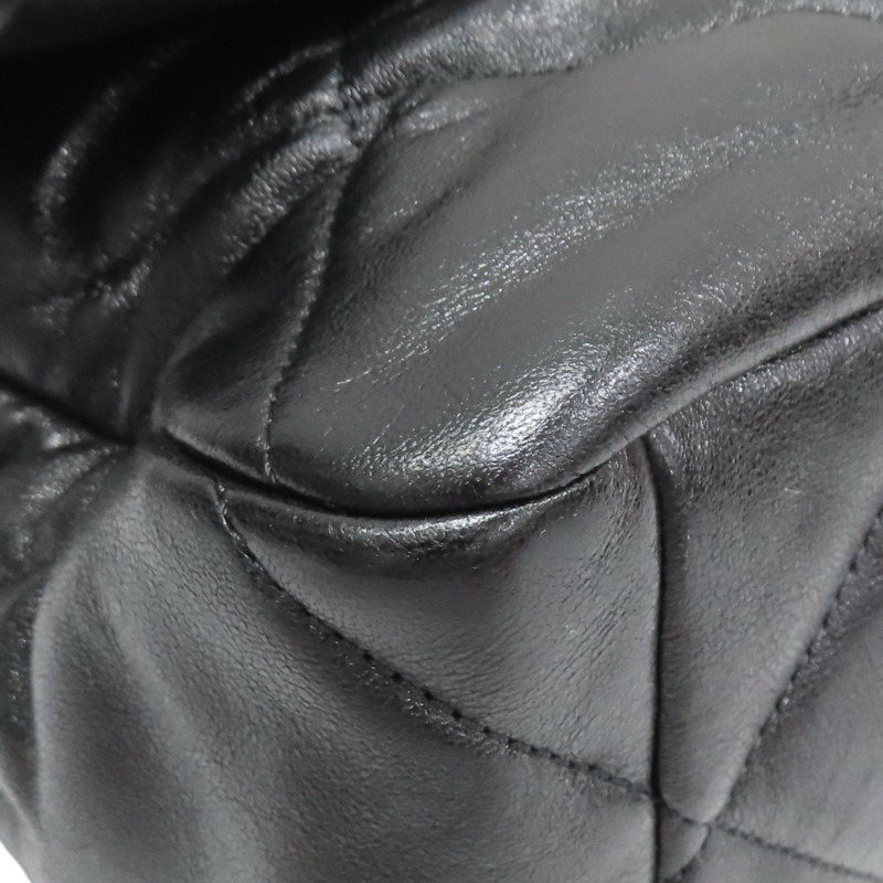 黑色 牛皮 19 30cm 鏈帶肩背包【CHANEL 香奈兒】 AS1161-9