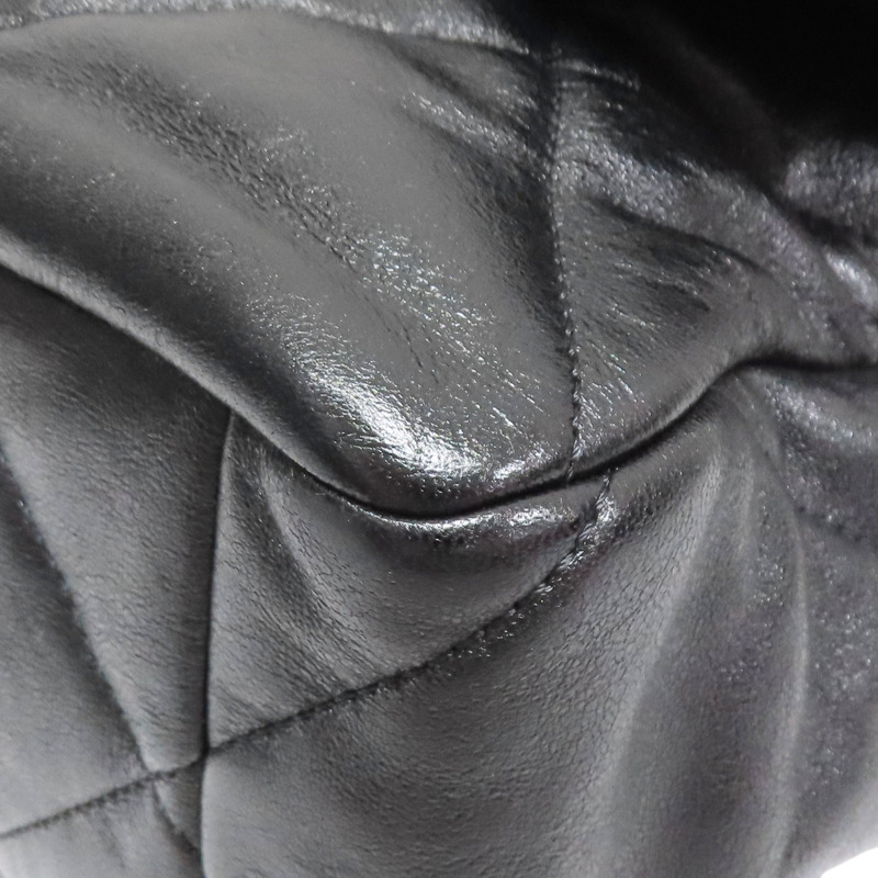 黑色 牛皮 19 30cm 鏈帶肩背包【CHANEL 香奈兒】 AS1161-10