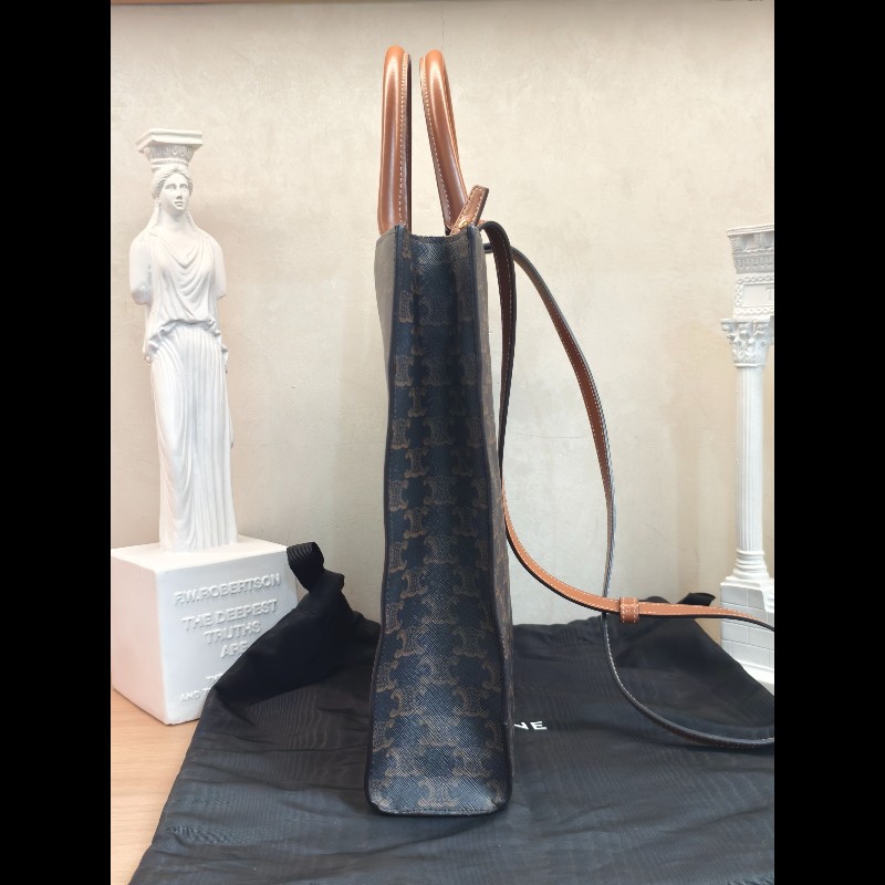 Celine Cabas琴譜包 老花大號-4