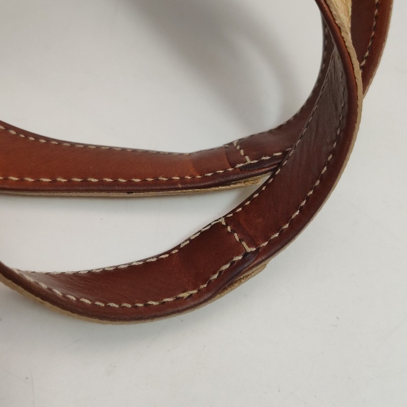 Celine Macadam牛皮字母Logo老花手提包-12