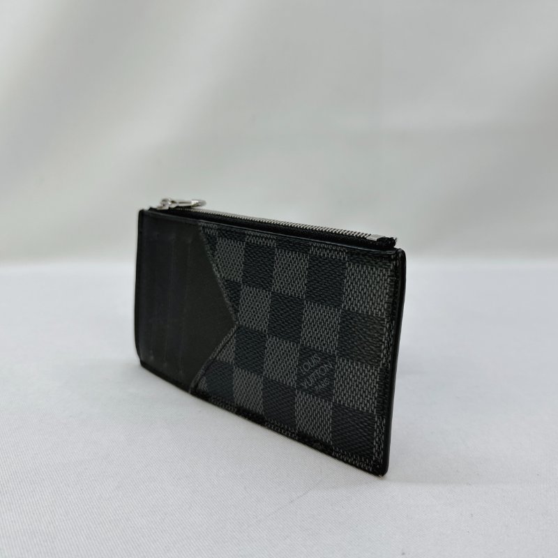 LV 棋盤格零錢卡片包-2