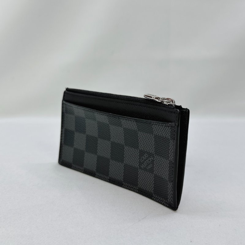 LV 棋盤格零錢卡片包-4