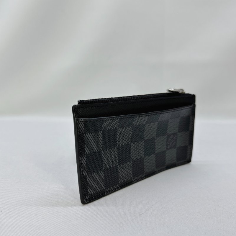 LV 棋盤格零錢卡片包-5