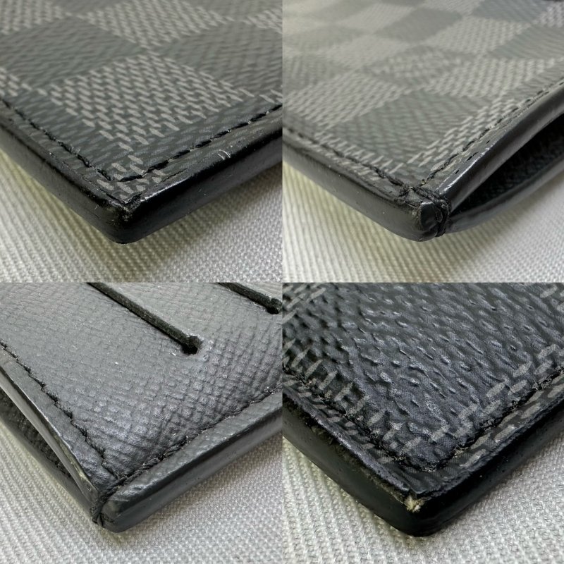 LV 棋盤格零錢卡片包-9