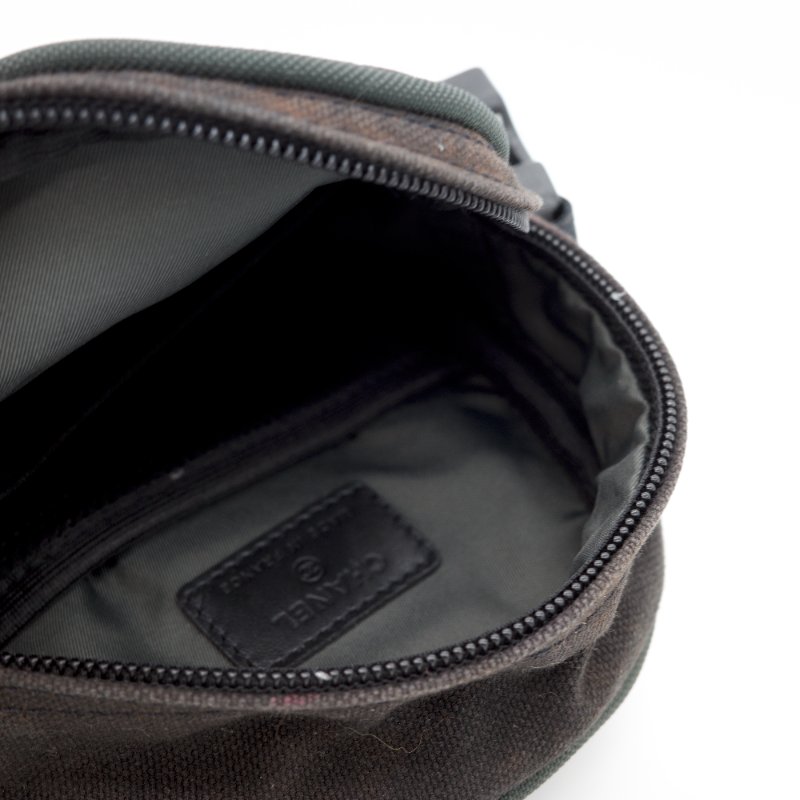 Chanel 香奈兒 Sport Line 黑色 帆布 斜背包 側背包 運動蛋蛋包-4