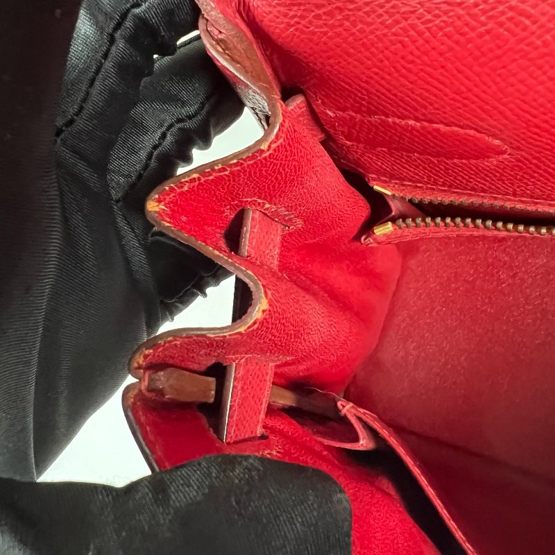 HERMES ○U刻 玫紅色EPSON皮 KELLY 32-5