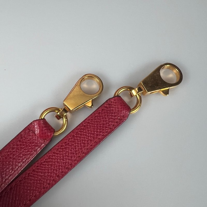 HERMES ○U刻 玫紅色EPSON皮 KELLY 32-12