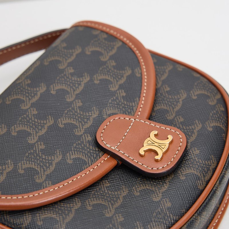 二手Celine mini 馬鞍包-5