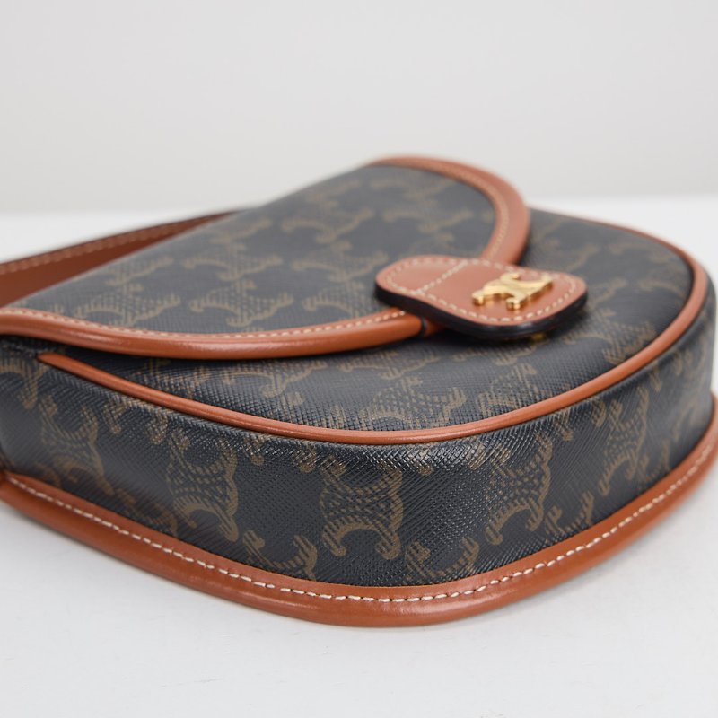 二手Celine mini 馬鞍包-6