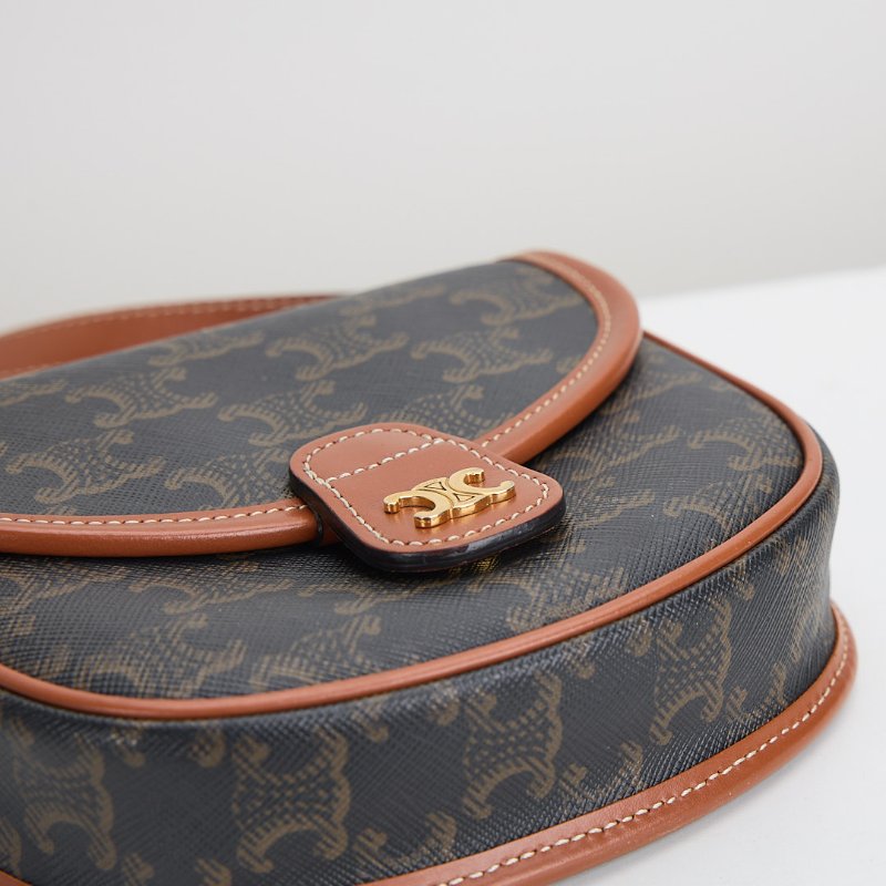 二手Celine mini 馬鞍包-8