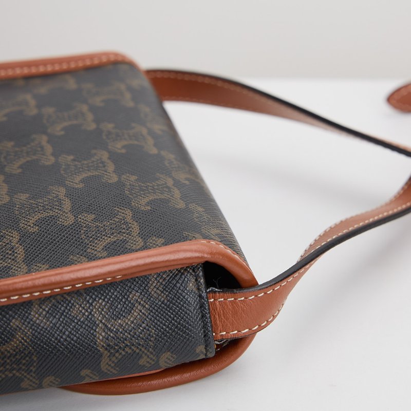 二手Celine mini 馬鞍包-10