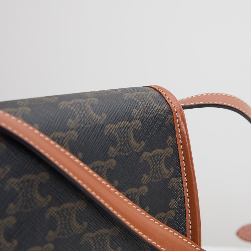 二手Celine mini 馬鞍包-12