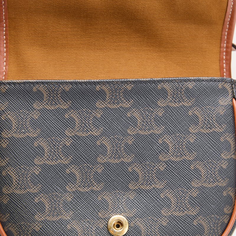 二手Celine mini 馬鞍包-15