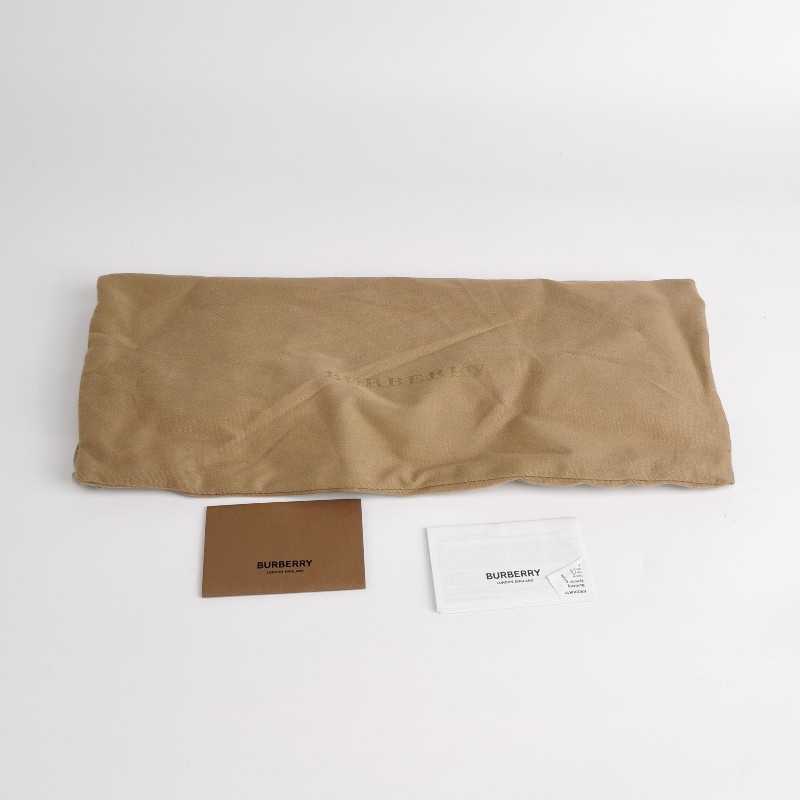 Burberry拼色字母Logo拉鍊手拿包-7