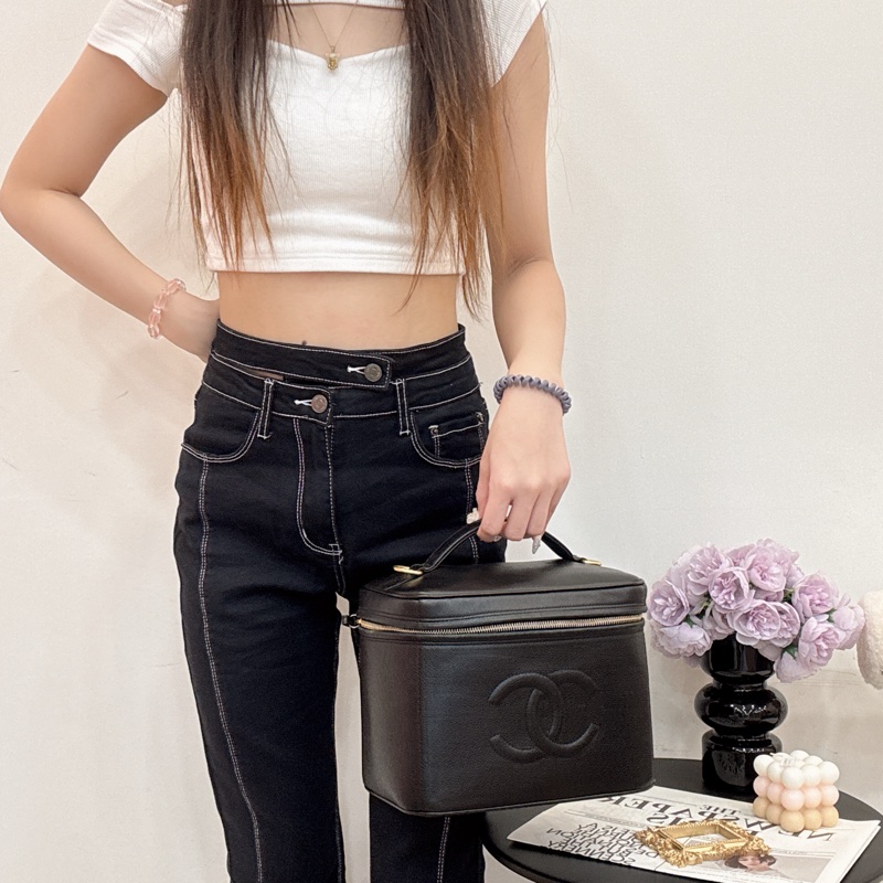 Chanel 大款化妝包-17