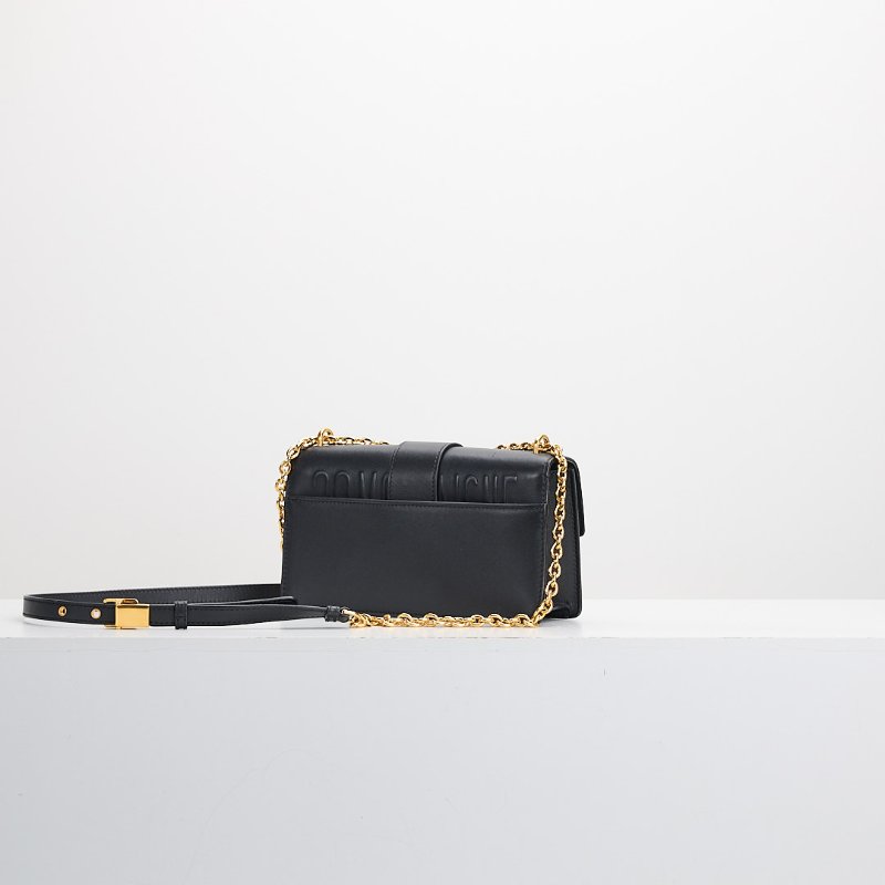 二手DIOR east west 蒙田30小號鍊包/黑金-2