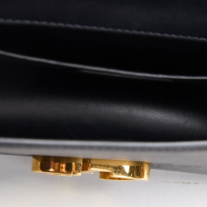 二手DIOR east west 蒙田30小號鍊包/黑金-19