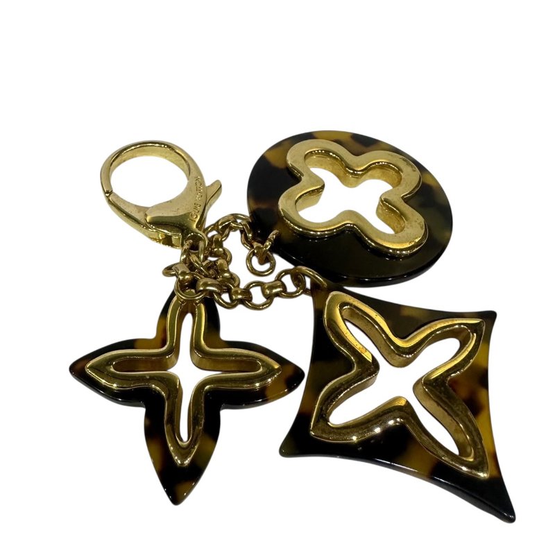 【美收精品】LV 茶色花花吊飾 4-508-2