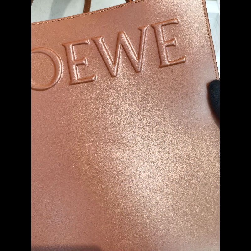 Loewe A4琴譜托特包 焦糖色 肩背包斜背包-17
