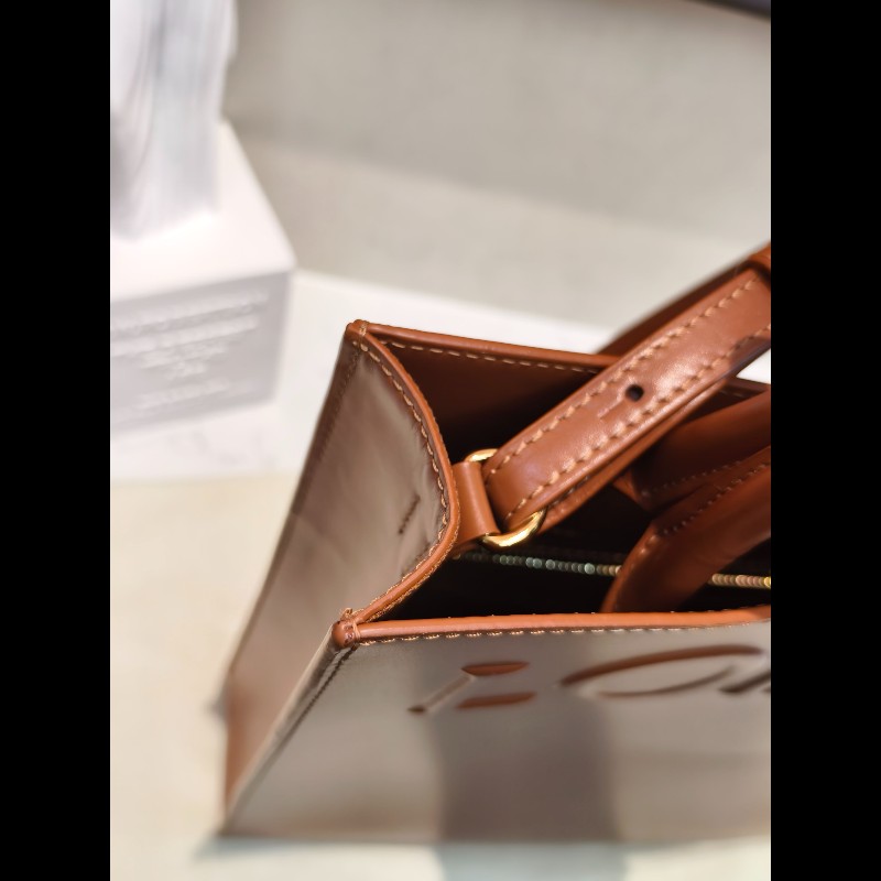 Loewe A4琴譜托特包 焦糖色 肩背包斜背包-18