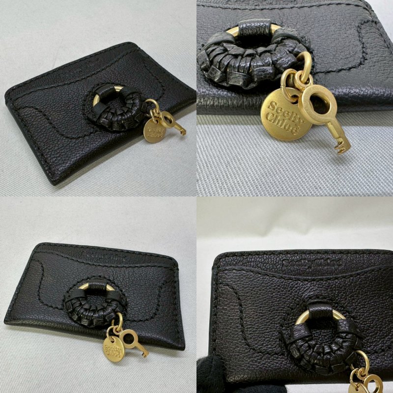 See by Chloe編織金屬圈卡片夾-4