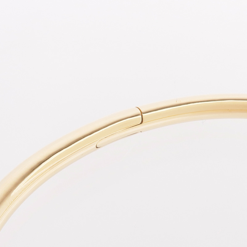 CARTIER 18K黃金Juste Un Clou手鐲Cartier#15-6