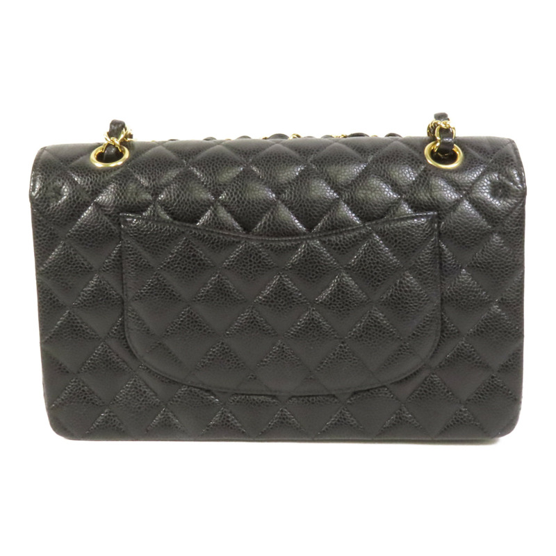 CHANEL 牛皮皮革Classic 25金扣鏈帶肩背袋-1