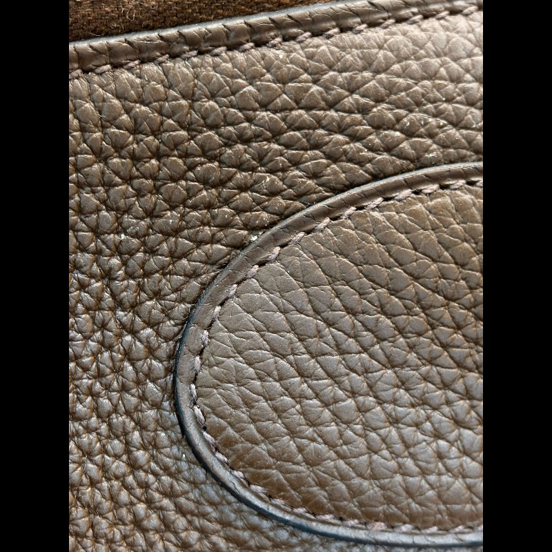 Hermes Bolide31保齡球包tc皮 手提包 肩背包-9