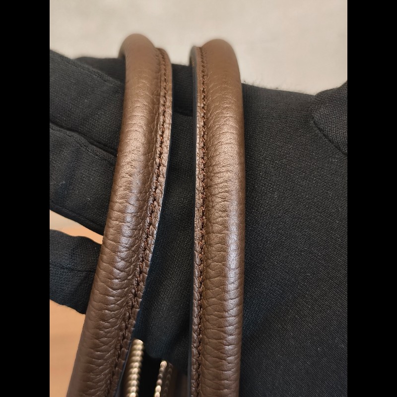 Hermes Bolide31保齡球包tc皮 手提包 肩背包-18