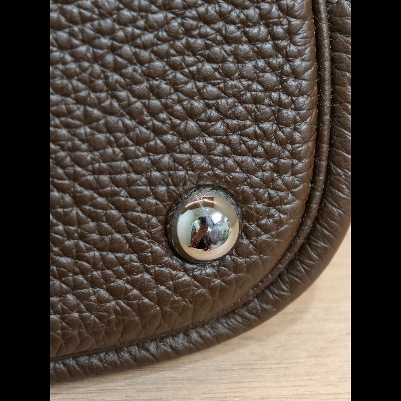 Hermes Bolide31保齡球包tc皮 手提包 肩背包-26